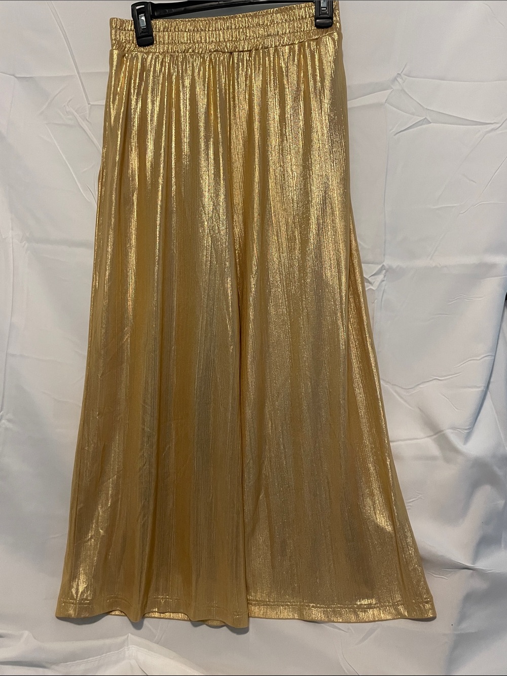 Grace Karin  gold wide leg dress pants W/pockets